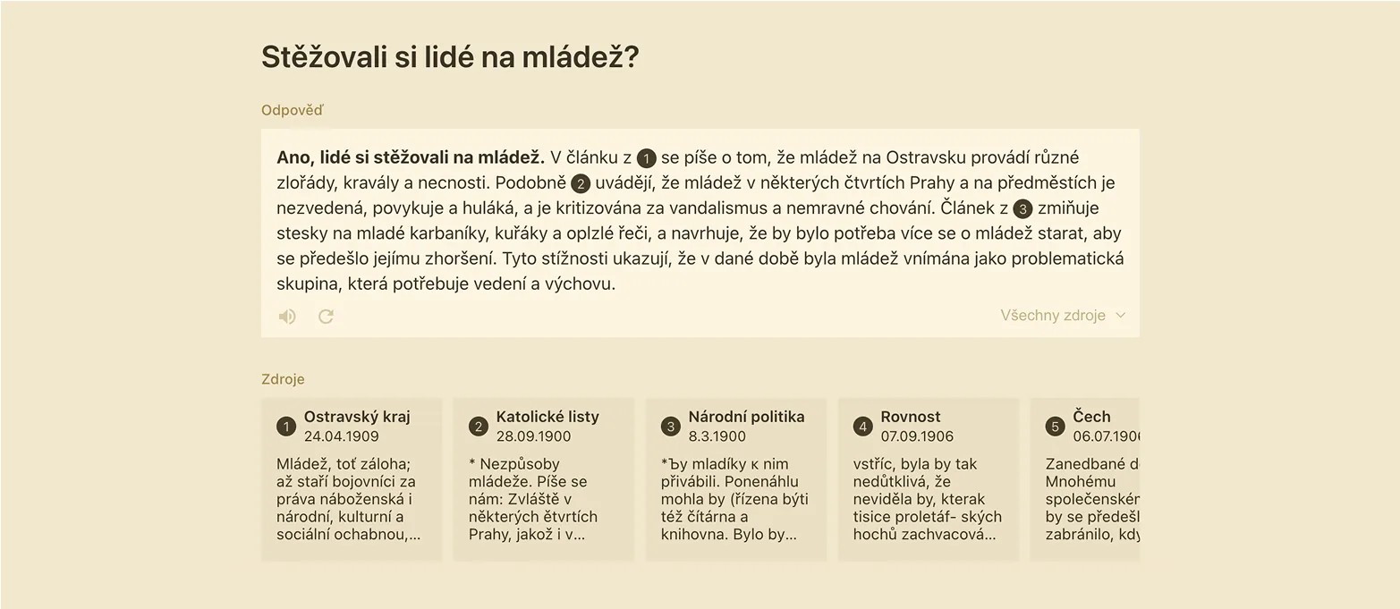 Odpověď Paměti novin na dotaz o stížnostech na mládež